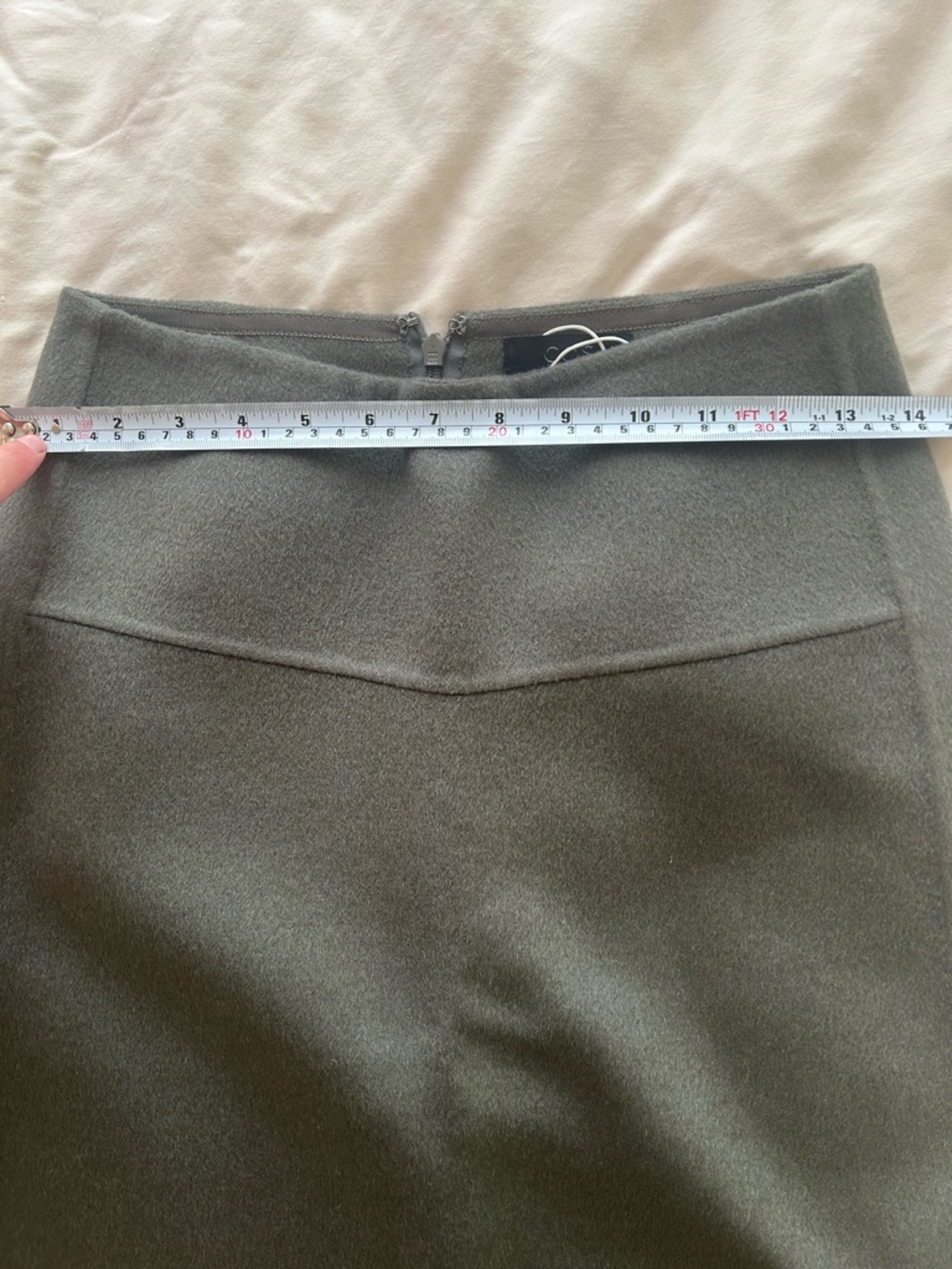 COS A-Line Skirt with Subtle Waist Panel - new without tag Never - Picture 4 of 5